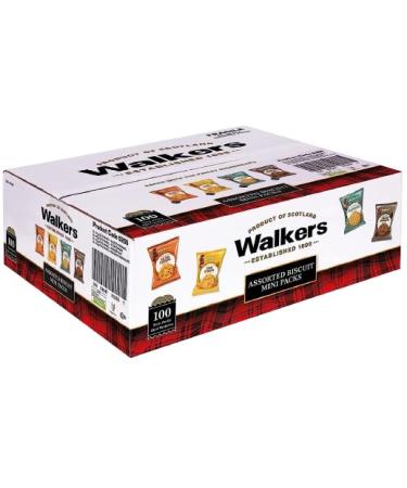 Walkers Assorted Twin Pack Biscuits 100 x 25gm (1 Box) - Buy Online on GoSupps.com