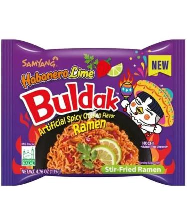 Starry Mart Samyang Korean Buldak Hot Chicken Spicy Ramen Noodles Challenge Assorted Box (10 Packs with 6 Different Random Flavours) HALAL - Buy Online on GoSupps.com