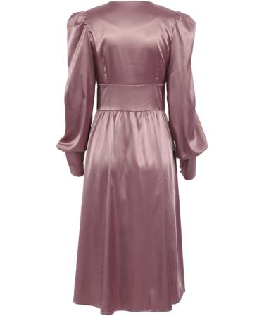 Shop Hanxiulin Ladies Mini Dress - Sexy O-Neck Evening & Leisure Dresses | Sequin Heart Neckline in Brown - Buy Online on GoSupps.com