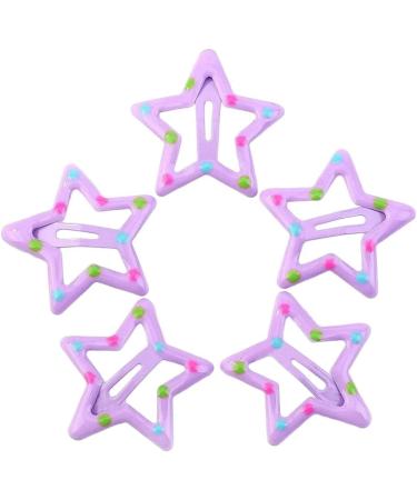 New 2025 2/10Pcs Silver Star Bb Hair Clips Women Grils Cute Metal Star Side Barrettes Hair Grip Hair Accessories Headwear Jewelry Fashion Accessories Creative Gift - Buy Online on GoSupps.com