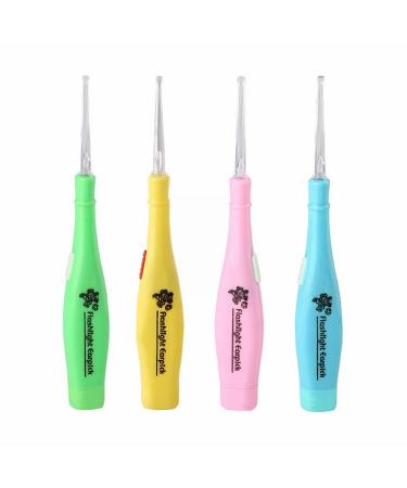 Sleep Ear Plugs 50db Ear Wax Removal Tool With Led Light And Storage Case Led Ear Wax Scoop Ear Spoon Tweezers A One Size