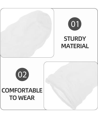 OSALADI 100Pcs Gel Finger Cots - Silicone Finger Protectors for Cracking Corns Blisters & Calluses - White - Buy Online on GoSupps.com