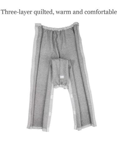 Comfortable Cotton Patient Care Clothes for Postoperative Rehabilitation | Easy Wear for Bedridden Elderly (Large - Buy Online on GoSupps.com