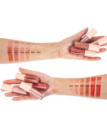  HADAVAKA Glitter Liquid Lipstick Set Hydrating Lip Long Lasting Tinted Lips Balm Hydrating Lipstick Liquid Prevents Dry Cracked High-Shine Transparent Lip Gloss For Dry and Chapped Lips (811) - Buy Online on GoSupps.com