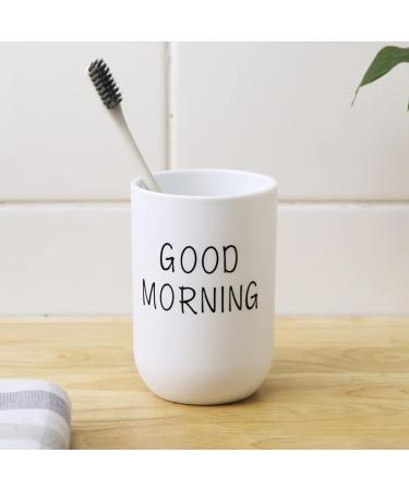 2-Pack Toothbrush Cups | Bathroom Oral Care Cups for Adults & Kids | Plastic Mouthwash & Tooth Cleaning Cups - Buy Online on GoSupps.com