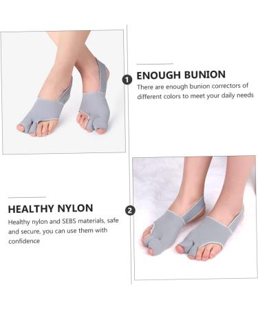 4 Pairs Bunion Socks - Split Foot Protector & Cushion Cover for Adjustable Foot Care - Buy Online on GoSupps.com