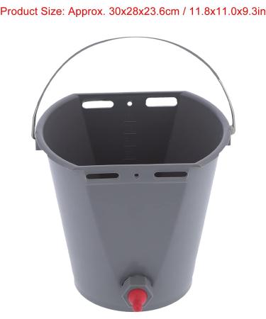Advanced 8L Livestock Feeder Bucket - Durable & Easy - To - Install Feeding Solution for Farm Animals(#2) - Buy Online on GoSupps.com