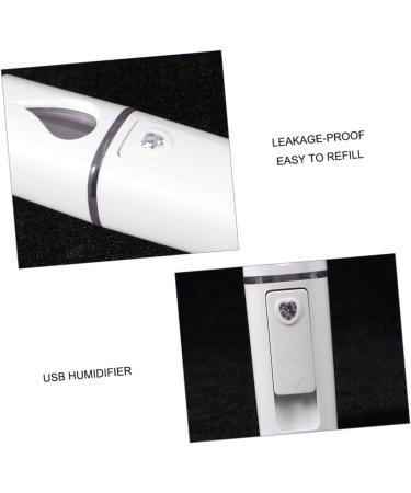 Ipetboom 1pc Steamer Portable Facial Hunidifier Carpet Spots Nano Mist Sprayer Spray Meter Steamboat Cosmetic 10.5*3cm White - Buy Online on GoSupps.com