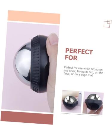 Fomiyes Stainless Steel Massage Globe Set - 4 Piece Facial & Foot Massager | Ice Rollers & Rolling Massage Device - Buy Online on GoSupps.com