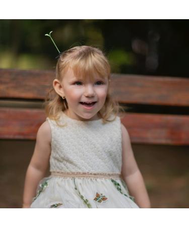 Yardwe 50pcs Green Bean Sprout Hair Clips - Cute Plant Hairpins for Women - Grass Barrette Hair Accessories - Buy Online on GoSupps.com