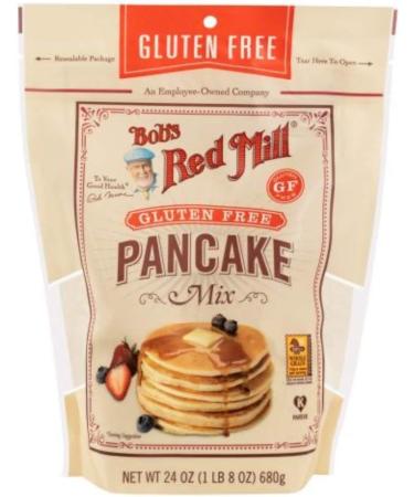 BOB'S RED MILL 1 to 1 Gluten Free Flour 1.814 kg & Bobs Red Mill Pancake and Waffle Mix Gluten Free 680 Grams - Buy Online on GoSupps.com