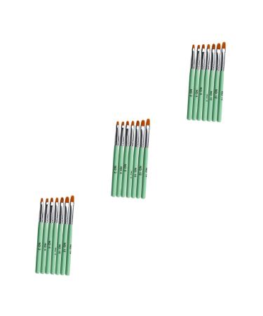 FRCOLOR 3 Sets Nail Decoration Tool Dotting Pen Tool Nail Tools Nail Art Pen Brush on Nail Kit Nail Art Tools Nails Nail Brush Pen Nail Art Tips Builder Brush Painted Acrylic Bamboo