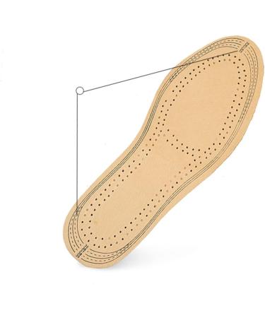 FOMIYES Pigskin Sports Insoles - Ultra Thin Breathable Cushioned Inserts for Men | 2 Pairs of Absorbing Insoles for Maximum Comfort - Buy Online on GoSupps.com