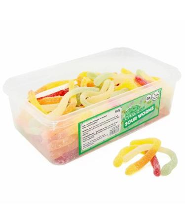 Sour Worms - 200g Gummy Sweets