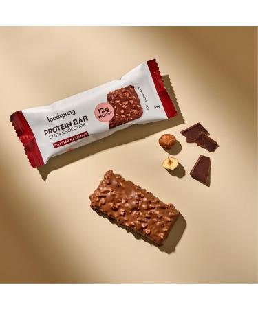 foodspring - Protein Bar Extra Chocolate Variety Pack - 15 assorted protein bars of 45 g - Low Sugar - High protein - Buy Online on GoSupps.com