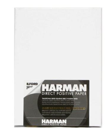 Ilford Paper  Direct Positive, Base Fiber, 1 K Brightness, 25 Sheets 5 x 7 5 x 7