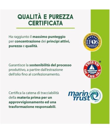  ENERVIT Enervit - EnerZona Omega 3RX EPA+DHA (180 capsules 0.5 g) - Buy Online on GoSupps.com