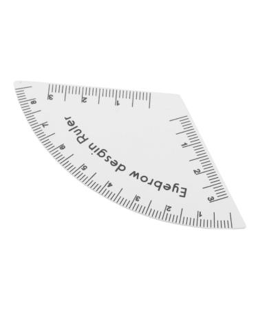 R gle de Dessin Sourcils R utilisable Rigide Gabarit Pr cis pour Maquillage Rapide et Naturel Outil de Mesure Stable pour Mise Forme Facile