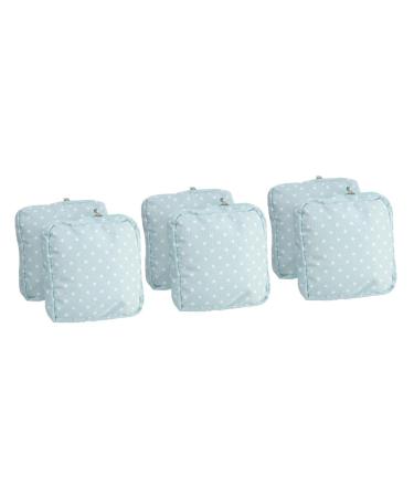 Healeved 6 Stk Aunt's towel-storage bag bag for female products Mini money exchange with zipper menstrual bag tampon storage box girls multifunction