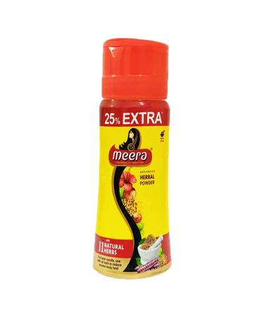 Meera Herbal Hairwash Powder With 7 Natural Herbs - 120g