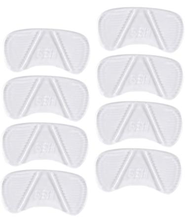 GLEAVI 8 Pairs Half Size Back Shoe Heel Inserts - Non-Slip Gel Heel Protectors for Women - Wear-Resistant Heel Liners & Daily Heel Pads - Buy Online on GoSupps.com
