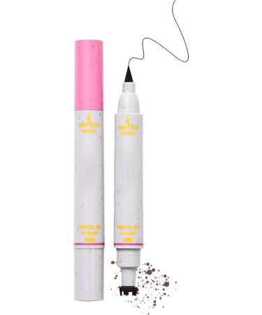  Teksome Fake Freckles - Face Spot Pen - 2-in-1 Waterproof Beauty - Fake Freckles and Eyeliner Stencils for Natural Skin Makeup - Buy Online on GoSupps.com