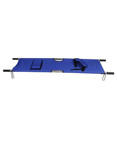Patients Transport Mobile Stretcher with Wheel Portable Foldable Emergency Rescue Stretcher Stainless Steel Household Treatments Stretcher