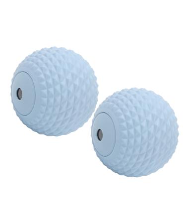 Luckdano 2-part massage lacrosse ball deep fabric massager for foot hand exercise yoga compact portable design improves blood circulation and ensures a pleasant massage