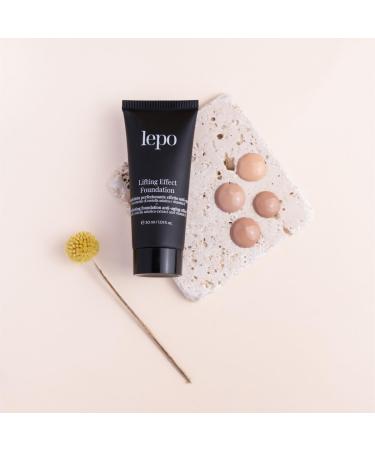  LEPO LEPO | Lifting Effect Foundation No. 30 with Centella Asiatica extract and vitamin E for radiant and toned skin - Buy Online on GoSupps.com