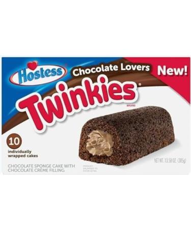 Hostess Twinkies Chocolate Lovers 10 Pack 385g