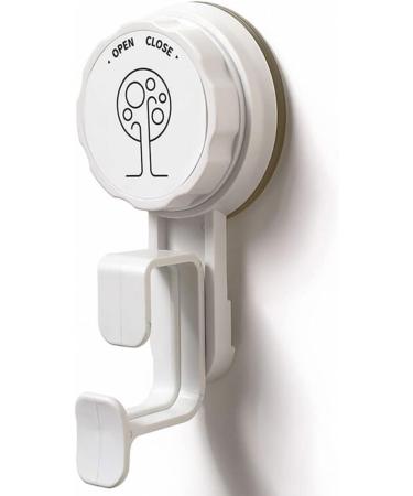 HONMEET Suction Cup Hook Coat Hook Key Holder for Wall Traceless Hooks Bathroom Hooks Bathroom Wash Pot Lid Holder Plastic Sucker Pads Storage Hooks Punch- Hook Tub White Washbasin Abs - Buy Online on GoSupps.com