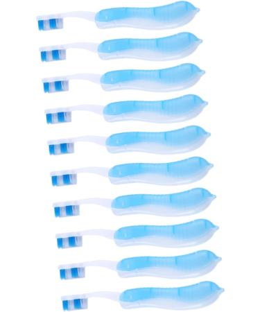 Shop Gleavi 50-Piece Children s Travel Toothbrush Set - Foldable Outdoor Gifts for Kids & Adults | Tooth Flap Picks & Toothbrush Tissues - Buy Online on GoSupps.com