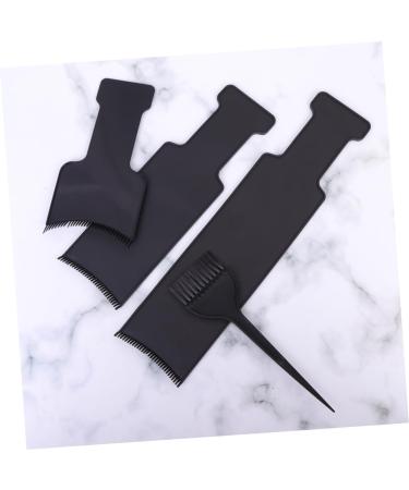 FOMIYES 4pcs Hairdressing Tint Comb Balayage Brush Kit - Professional Hair Coloring Set with Highlight Board for Salon and Home Use - Buy Online on GoSupps.com