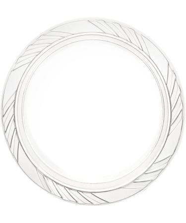 200 Pack Munfix 9 Inch Clear Plastic Plates - Disposable, Microwavable, Recyclable for BBQ, Party, Dinner, Travel & Events - Buy Online on GoSupps.com