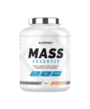 Superset Nutrition | Mass Advanced (2 5kg) | Gainers | Top gainer pour une prise de masse rapide ! - Yaourt P che