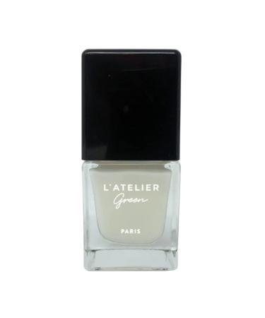 L Atelier Green Paris - Breathable 85% Plant-Based Halal & Vegan Nail Polish. Infused with Organic Oils Made in France - 10.5ml (It's All About the Base)
