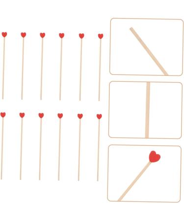 100pcs Plug-in Stick DIY Wood Lollipop Decors Coffee Stirrers Wedding Ceremony Decorations Lollipop for DIY Kid Lovely Wooden Lollipop Food Decor Picks Wood Decor Supplies Cake - Buy Online on GoSupps.com