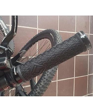 Corki Double Lock-On Mountain Bike Grips - Black | High-Quality Handlebar Grips for MTB Downhill - Buy Online on GoSupps.com