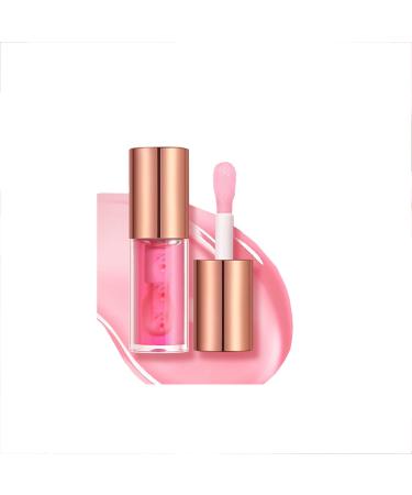 JUDEWY Lip gloss Moisturizing lip gloss Lipstick Matte sheer lip oil Colored lip lacquer (03)