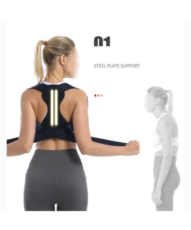 Suspender Belt Adjustable Posture Corrector Lumbar Brace Shoulder Band Corset Relief Lower Back Pain Black Skod - Buy Online on GoSupps.com