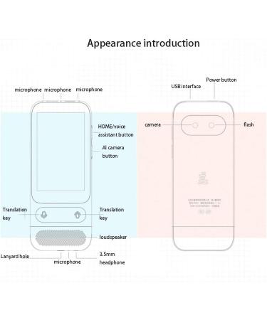 Translator Device No WiFi Translator Device Smart Language Voice 3.1. Inch Touch Screen 45 Languages WiFi Pocket Electronic Translators Learning Traveling Shopping Black (Light Gray) Made in China - Buy Online on GoSupps.com