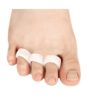 Gel toe separator toe spreader for correction pain relief for inflamed bunions foot care 2 pieces