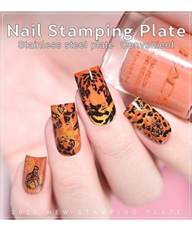 KADS Nail Art Stamping Plates Set Image Template Stencils Pattern with Stamping Plates Holder Case Organizer (ZO018) - Buy Online on GoSupps.com