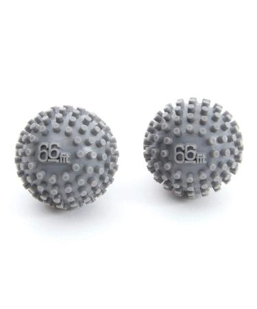 66fit hand and foot massage balls x 2 pcs. Stress reflexology massage trigger point myofascial release technique ball