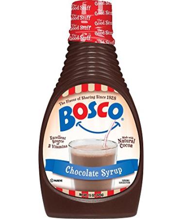 Bosco Syrup, Chocolate, 15 Ounce (Pack of 6)