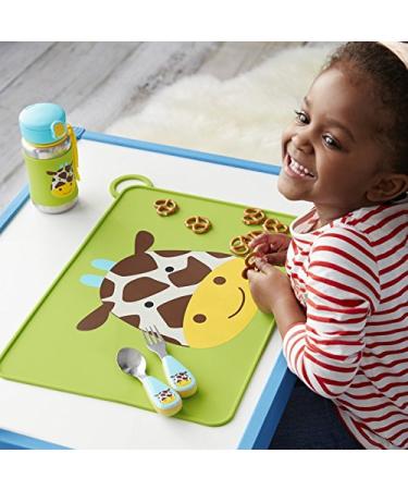Skip Hop Zoo Giraffe Baby Placemat - Fold & Go Silicone | Shop Now - Buy Online on GoSupps.com