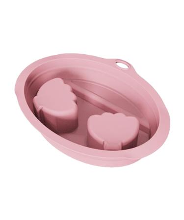 Dip nails from the dip from the shells spa nail art remover bowl for soaking soaker treatment bowl manicure spa for polishing treatment Pink