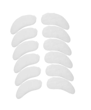 ABOOFAN 6 pairs Small Claus Eyebrows Eyebrow Novelty Masquerade Adhesive Cosplay False Santa Fake Accessory