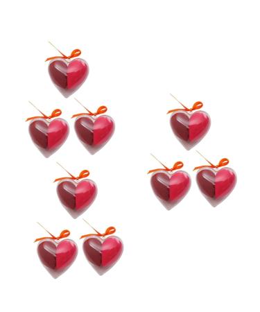 MAGICLULU 9 Boxes Heart-shaped Makeup Sponge Cosmetic Sponges Powder Applicator Eyeliner Makeup Foundation Skin Care Tools Cosmetic Tool Hydrophilic Polyurethane Makeup Puff Travel Cleansing