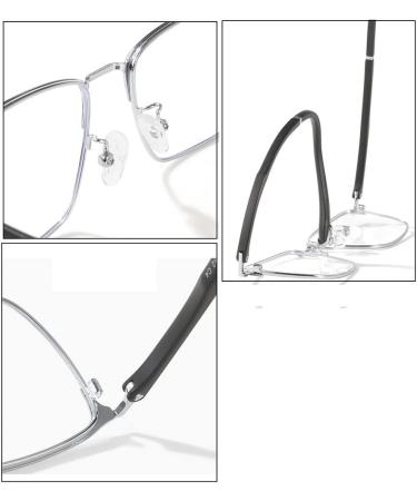 Riccie Varifocal Glasses for Men - Anti-Blue Light Photochromatic UV400 Presbyopic Sunglasses Diopter +1.0 to +3.0 - Buy Online on GoSupps.com